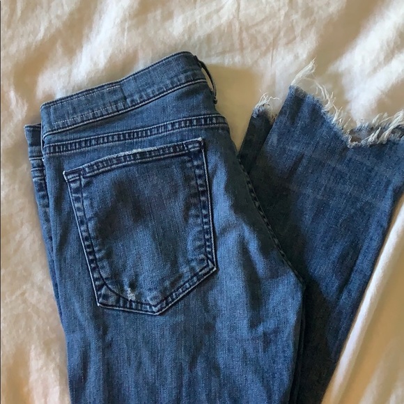 Rag & Bone Dre cropped distressed jeans size 27 - Picture 6 of 6